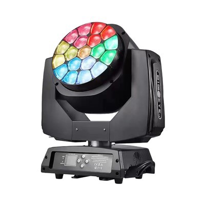 Đầu con ong di chuyển đầu 19 × 15W zoom